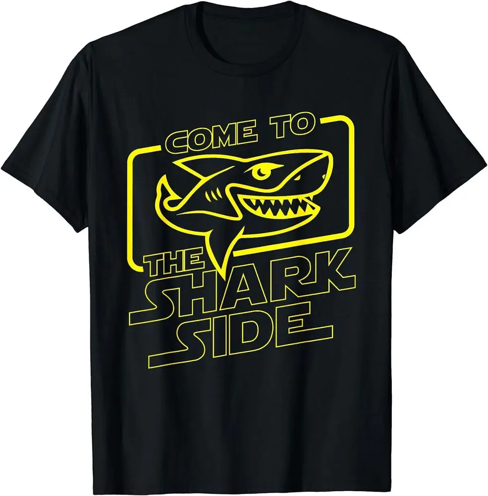 

Shark Lover Ocean Wildlife, Come To The Shark Side T-Shirt Anime Graphic T-shirts Vintage High Quality 100%Cotton