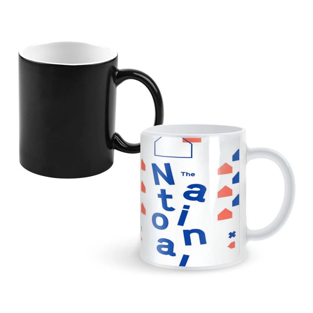

The NationalCoffee Mugs And Mug Creative Color Change Tea Cup Ceramic Milk Cups Novelty Gifts