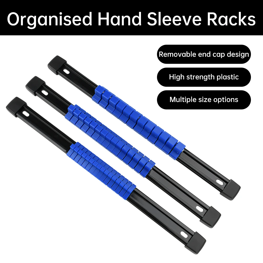 

1/4inch 3/8inch 1/2inch 360 Degrees Swivel Socket Organizer Premium Quality Socket Clip Rail Holder Socket Organizer Tools 1Pcs