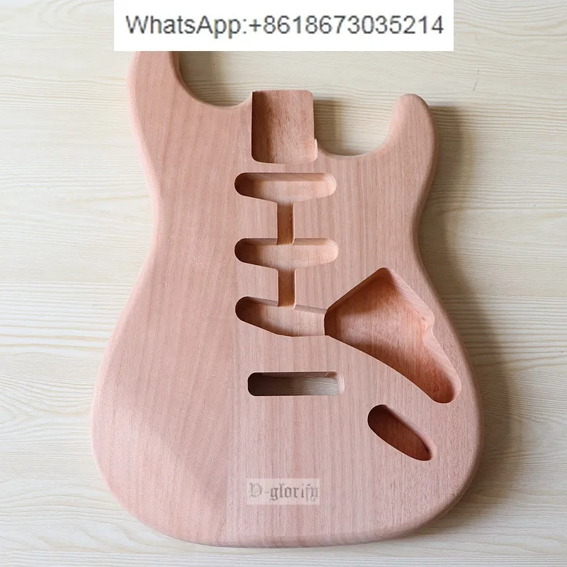guitar body peach blossom core electric guitar body musical instrument accessories DIY student modified electric guitar