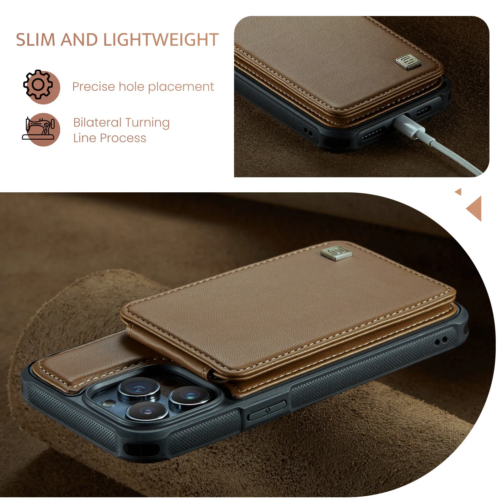 

Магнитный кожаный чехол для телефона для iPhone 17 Pro Max 11 12 13 14 15 16 Pro Max 16 Plus, держатель для карт, слоты для телефона, задняя крышка