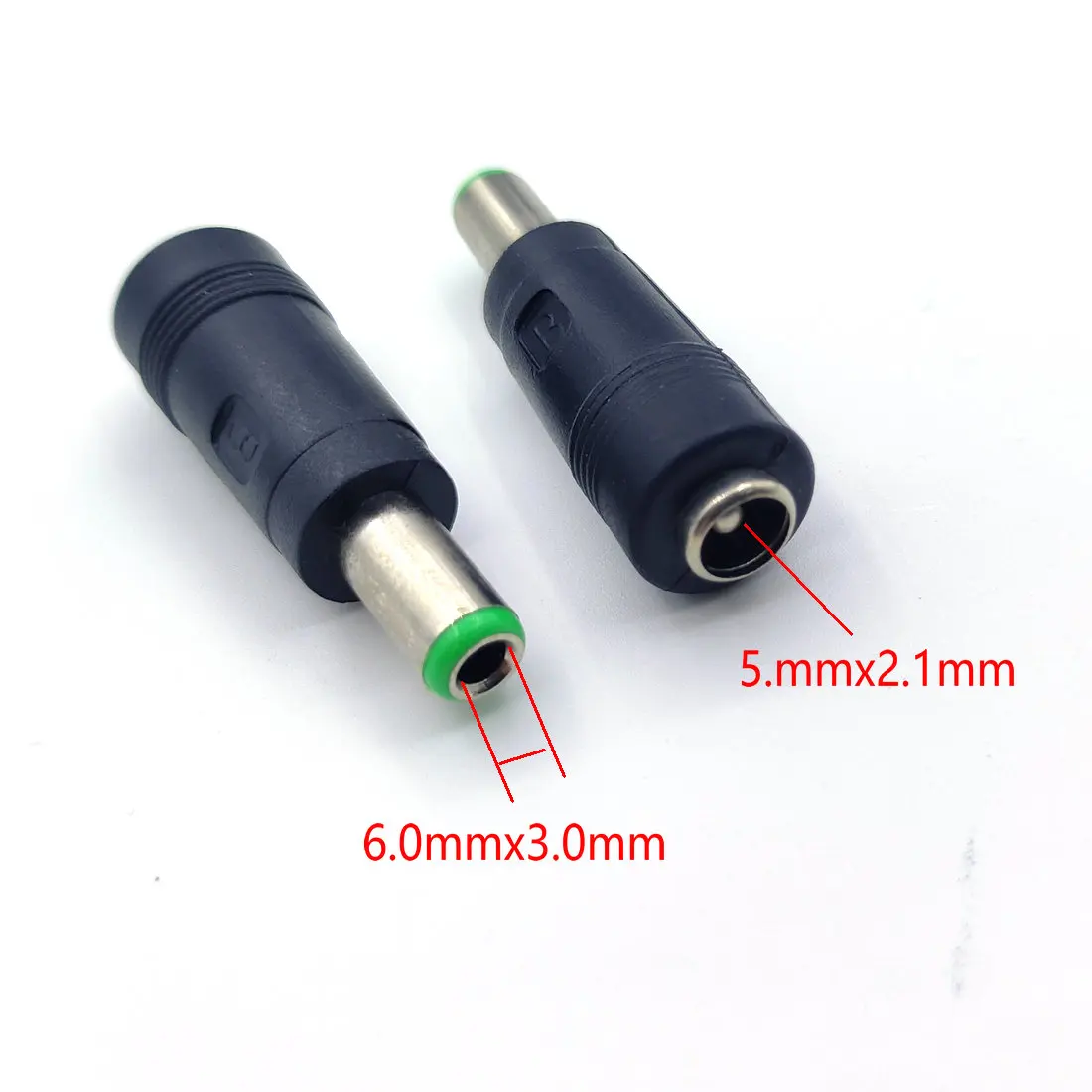 

200pcs DC 5.5mm x 2.1mm Female to 6.0mm x 3.0mm Male DC Power CONNECTOR Adapter