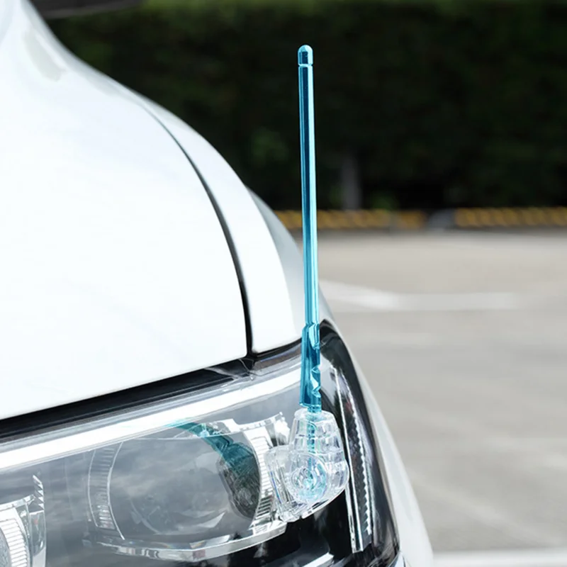 

Car Bumper Antenna Car Safety Bumper Guard Corner Antenna Pole Vehicle Protector Corner Antenna Bumper Pole For New Drivers