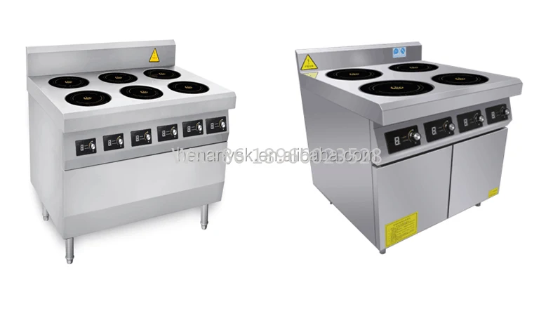 

Cooker Electric Vegetable Cooker for Sale CH-3.5BZ6 New Popular Commercial 6 Burner 6 Head Industrial Induction Range