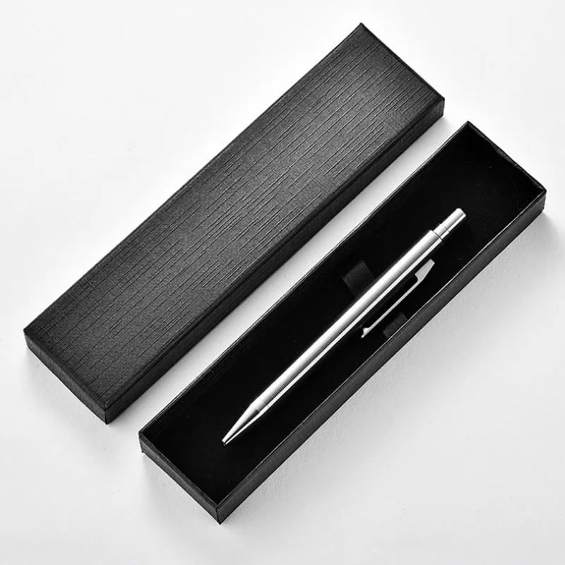 Penna regalo in lega di titanio con scatola di lusso per esterni multifunzionale EDC Tools Window Breaker Business Signature Writing Pen