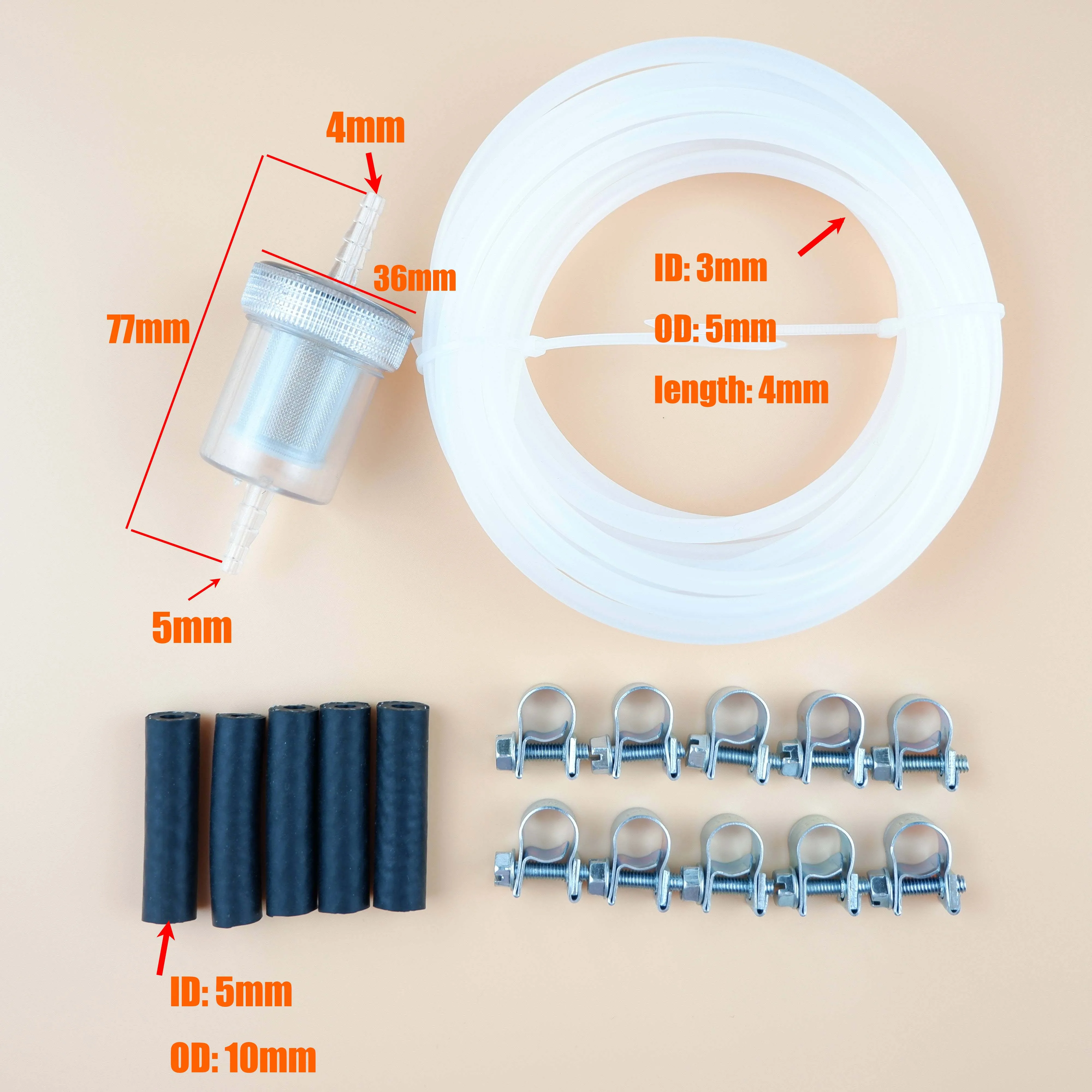 Webasto Eberspacher-Chauffage de stationnement diesel à air pour voiture et camion, ligne de carburant, filtre à carburant, tuyau de connexion, kit