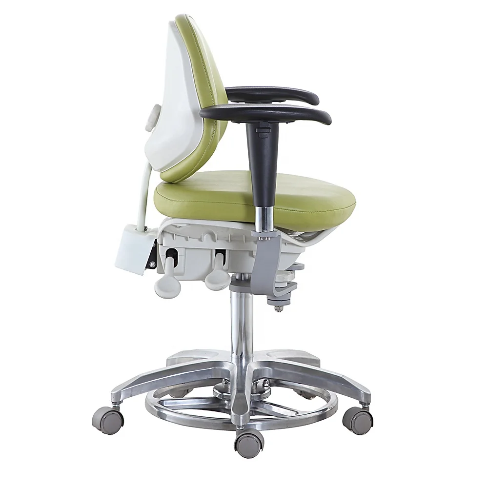 Dental Furniture Stool Dynamic Microscope Seat Chair With Foot Controlled Dynamic Stool