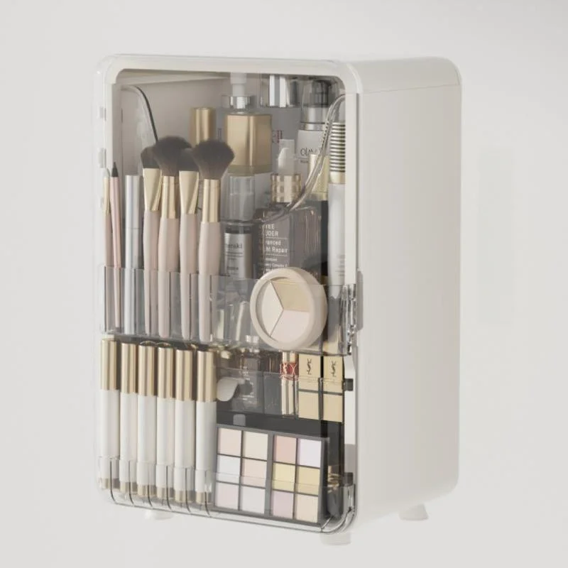 

Luxury Cosmetic Storage Box Dustproof eup Desk Organizer Large Capaci Ders Plastic Storage Ra Beau Product Holder