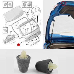 Trunk Rubber Buffer Rubber Pad Shorb Absorb Damping Damper for Peugeot 207 Hatchback 206 Citroen C2