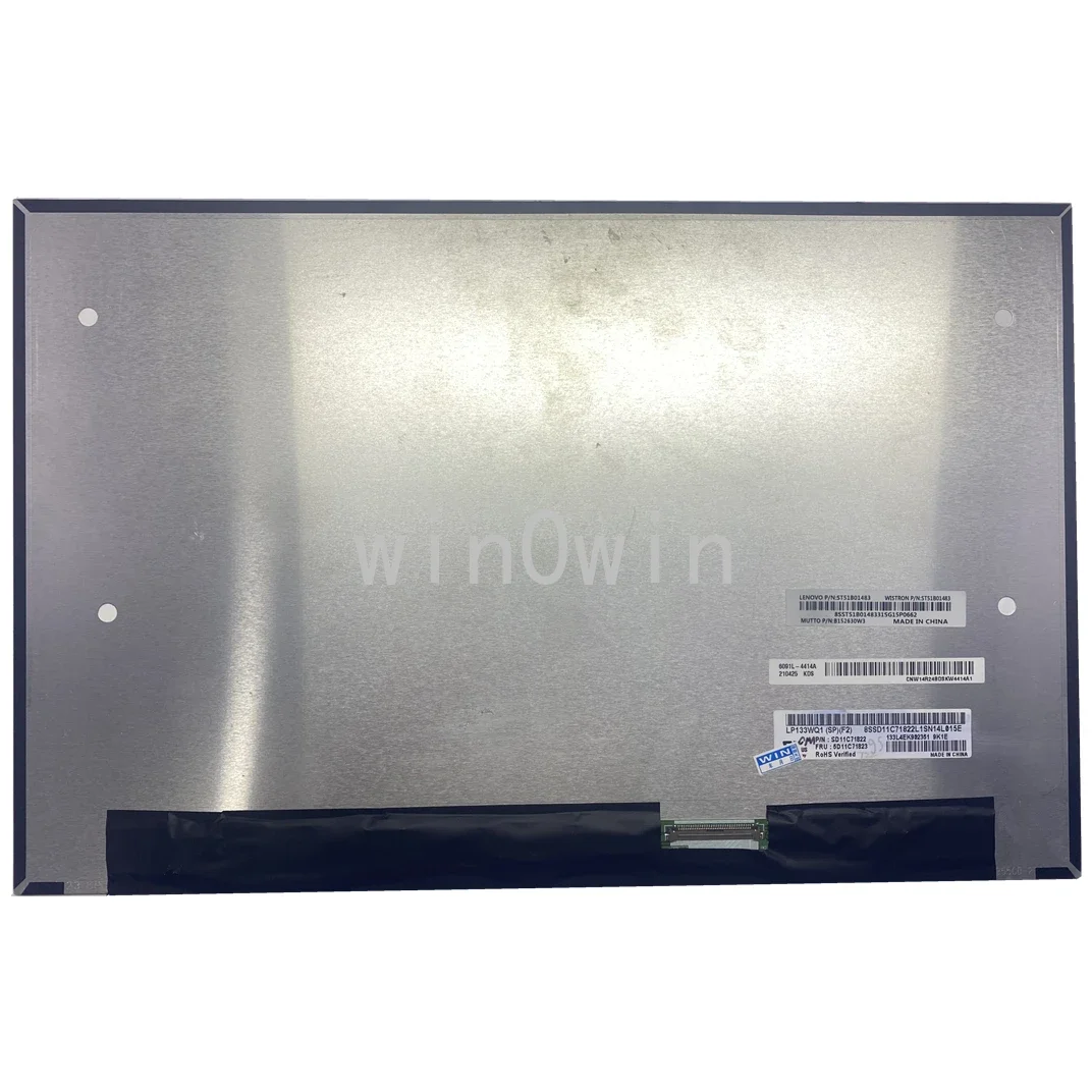LP133WQ1 SPF2 13.3inch 2560X1600 40 pins 100% sRGB Laptop LCD screen