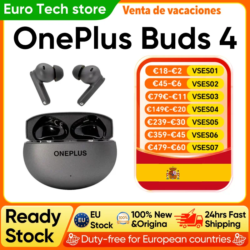 Original OnePlus Buds 4 Global Version Active Noise Reduction