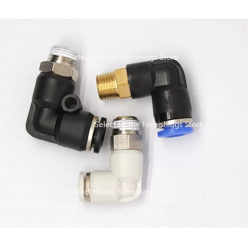 Suitable for Pipe Quick Coupling Threaded Elbow PL/PLF Female Coupling 4/6/8/10/12-01 - 02-03-04