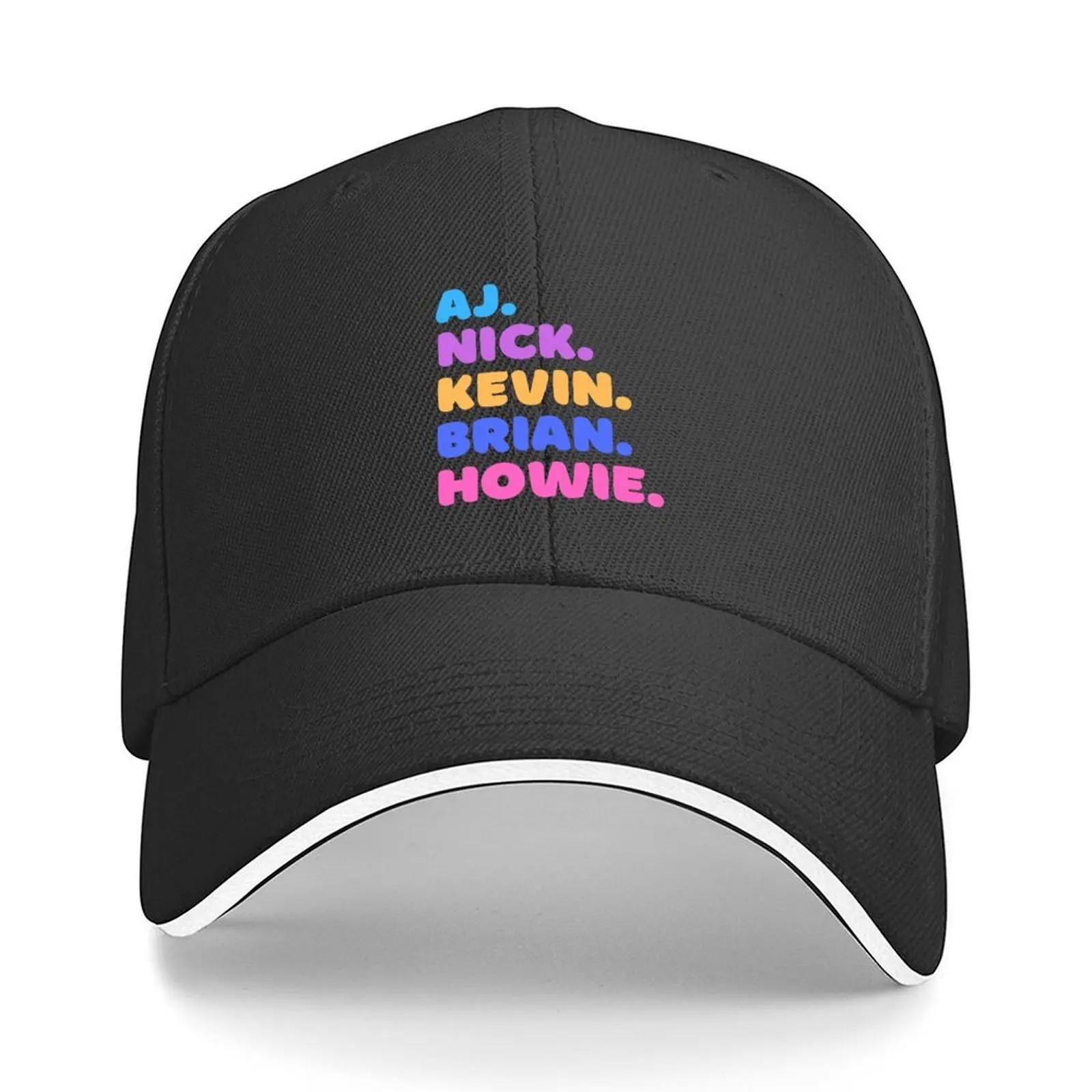 

AJ, Nick, Kevin, Brian, Howie Baseball Cap Bobble Hat Wild Ball Hat custom Hat Fishing cap Men Women's