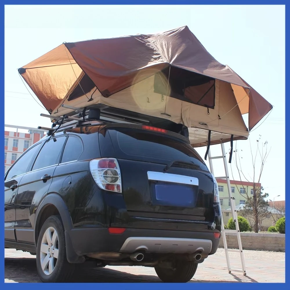 4x4 Off-Road Camper Camping Roof Top Tent Car Truck Camper RooftopTent Roof Racks 4x4 Vehicles Trailer Tent SRT03-56
