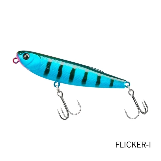 TSURINOYA FLICKER 70F Z Dog Topwater Walker Angelköder 70mm 8,4g Künstlicher Pencil Floating Stick Hard Bait für Barsch und Hecht