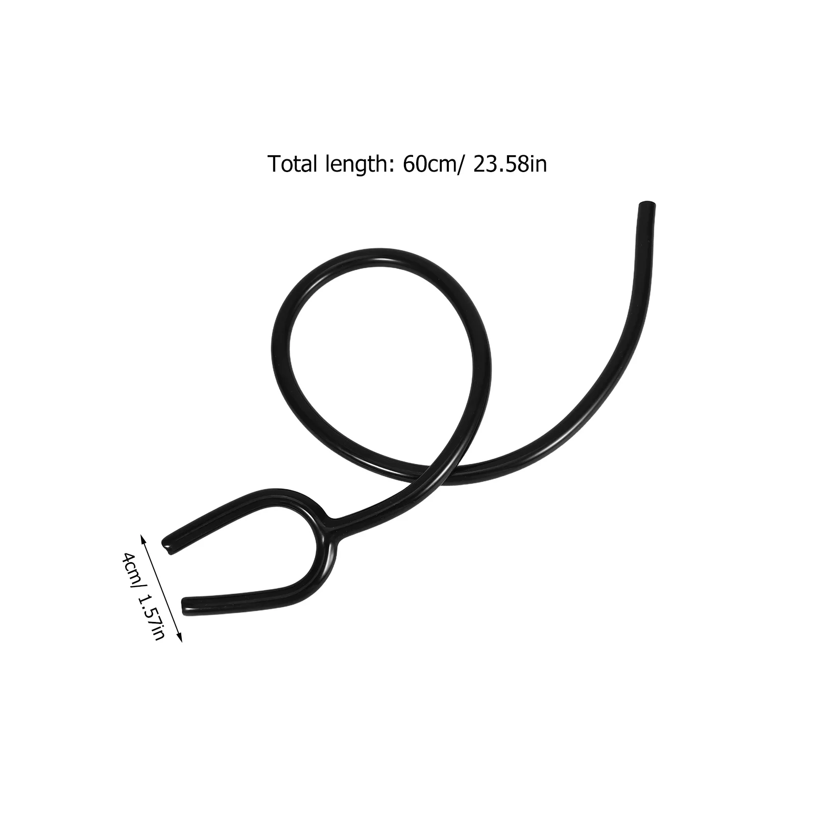 قطعتان من ملحقات سماعة الطبيب PVC أنابيب مرنة على شكل حرف Y لاستبدال ناقل الصوت الدقيق المتوافق مع معظم الأجهزة