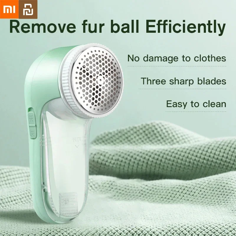 Xiaomi Youpin средство для удаления ворса, бритва для одежды, ткань, пух, электрический пух, портативный триммер с меховыми шариками, бытовой съемный чистящий инструмент