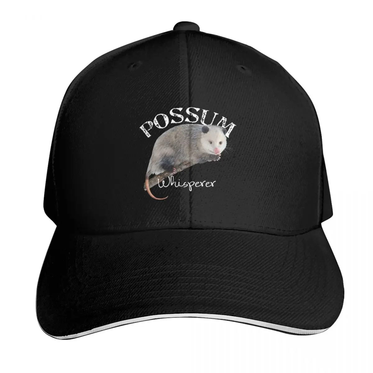 Possum Funny Possum Whisperer GiftI Love Possums Opossum Lover Baseball Cap Men Women Casual Summer Sport Sun Cap