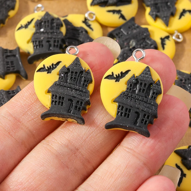 10 teile/los 21*17mm niedlichen Kürbis Charms Anhänger für Schmuck Herstellung Halskette Ohrringe DIY Zubehör liefert – Detail 2