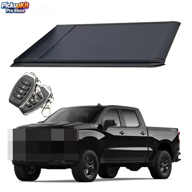 

Anti-Theft Aluminum Electric Roller Shutter Tonneau Cover for Pickups