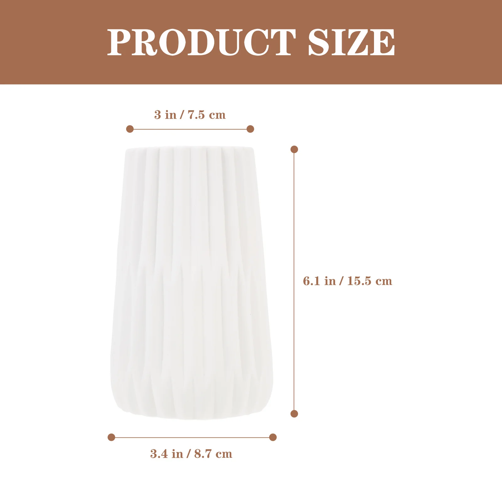 

1Pcs Simple Ceramic Vase for Flower Display and Dried Storage Premium Craftsmanship Decorative Vase for Living Room Desk