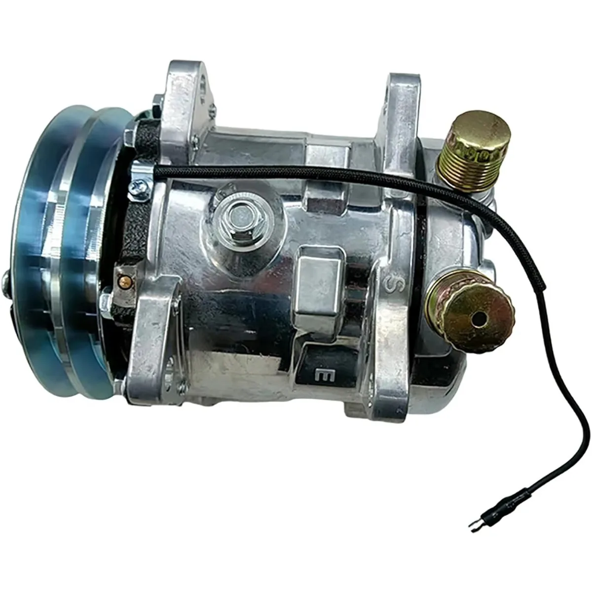 

12V SD5H09 A/C Compressor 345-4547 3454547 For Caterpillar CAT 259D 279D 289D 299D 257D 277D 287D 236D 246D