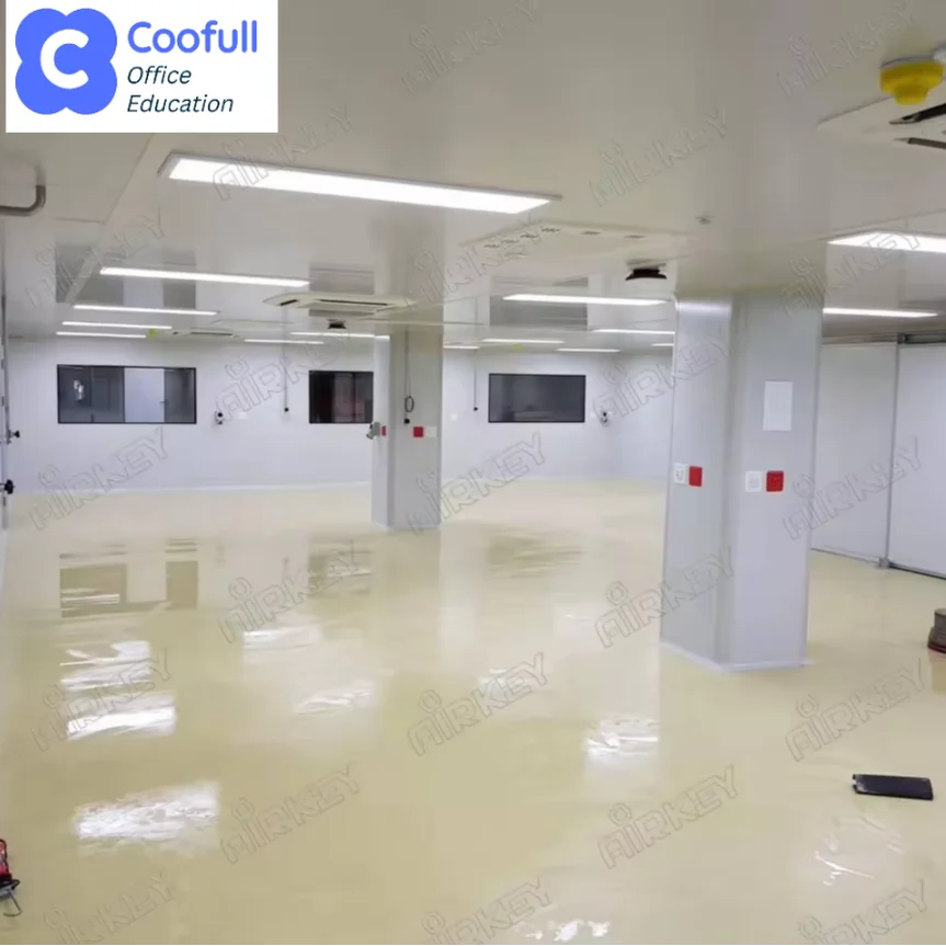 COOFULL 4,962㎡ GMP Pharmaceutical Modular Cleanroom Project for Veterinary Vaccine Manufacturing ISO 7 Clean Room Solution