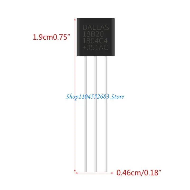 Y6GD CHIP ELECTRÓNICO TO-92 DIY Electronic 3 pines Temperatura del cable IC