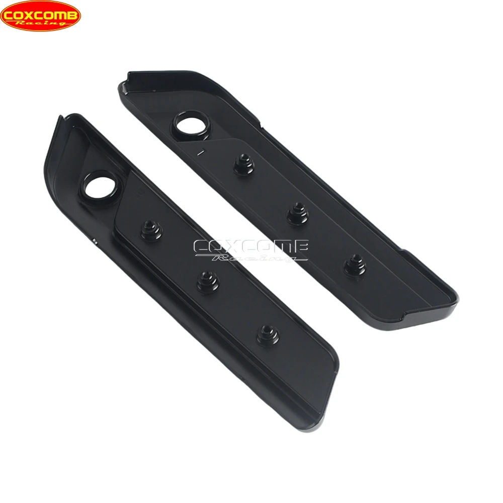 CNC T6061 Aluminum Carbon Fiber Saddlebag Latch Cover Reflective For Harley Touring Road Street Glide FLHX FLHR FLTRX 2014-2024