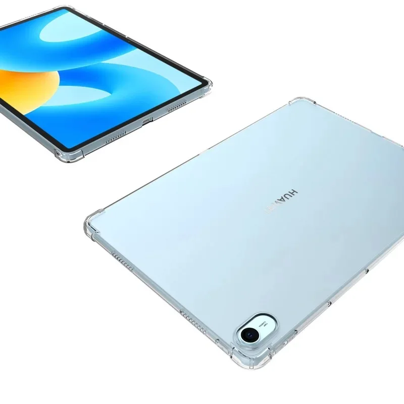

Силиконовый чехол для Huawei Matepad 11 дюймов 2023 Honor V7pro V8 X6 X8, мягкая задняя крышка для планшета Air 11.5S Matepad SE, чехол с подушкой безопасности