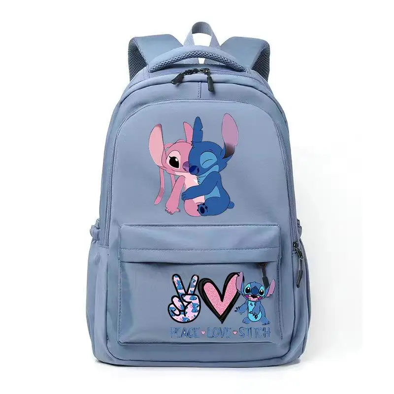 Lilo&Stitch Backpacks for Women Men College Cosplay School Bag 18inch Notebook Travel Laptop Teens Patchwork Computer Knapsack