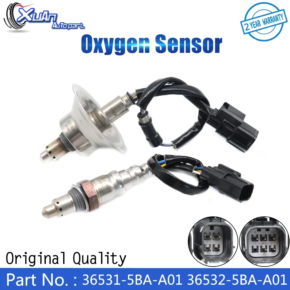 

XUAN Car Upstream Front Air Fuel Ratio Lambda O2 Oxygen Sensor 36531-5BA-A01 36532-5BA-A01 for Honda Civic 16-21