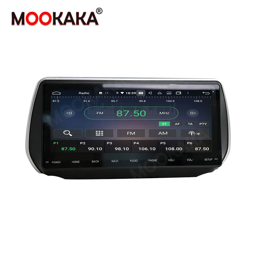 For Hyundai IX45 Santa Fe 2018 + Android 10.0 Car Radio Stereo Receiver Autoradio Multimedia Player GPS Navi Head Unit