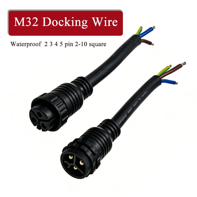 cabo-conector-a-prova-d'Agua-m32-fio-de-acoplamento-de-2-3-4-5-pinos-plugue-de-aviacao-industrial-de-alta-potencia-linha-de-extensao-masculina-e-feminina-para-uso-externo
