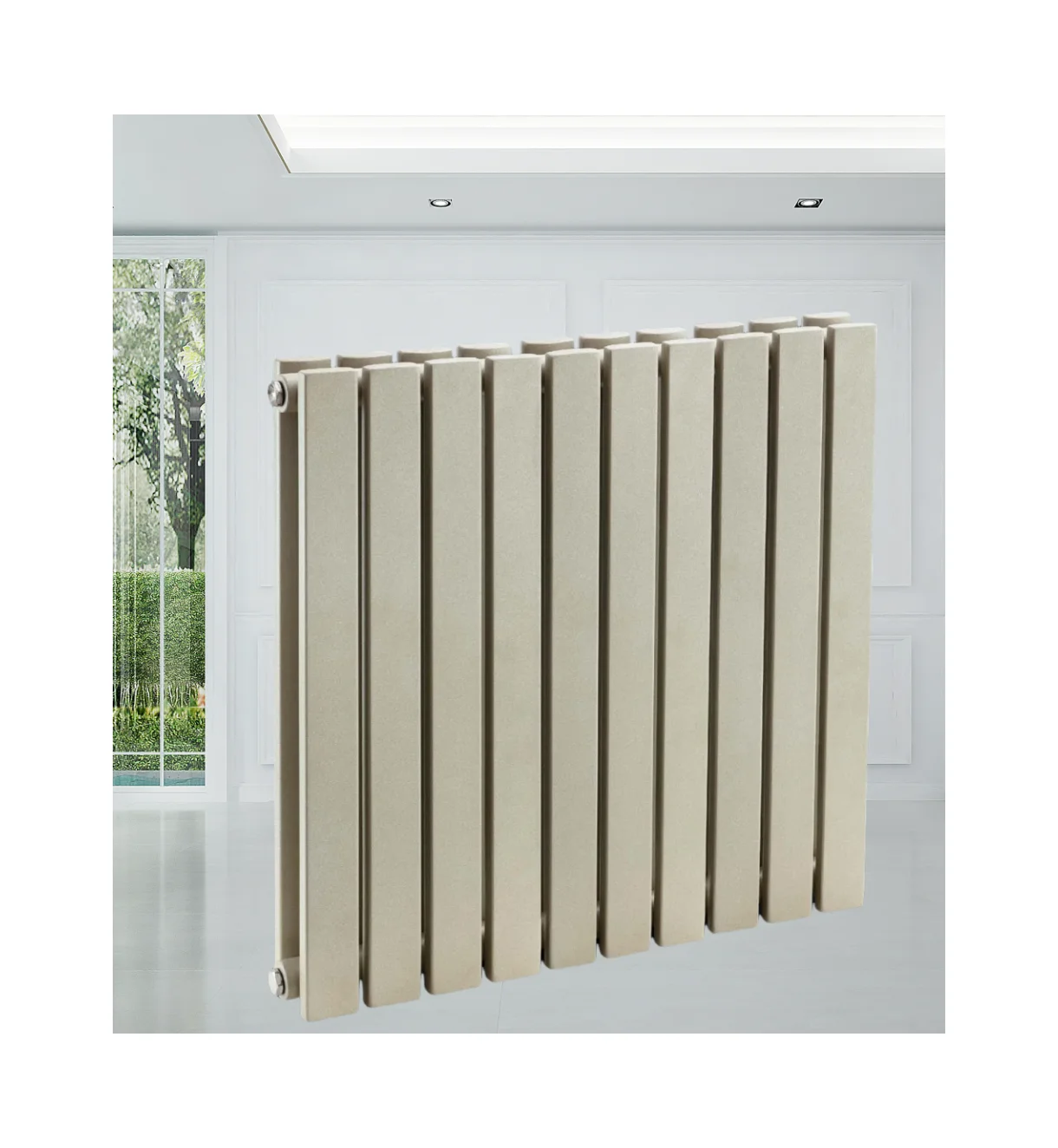 Column Radiators for Home Water Heat Wall Mounted HVAC Systems Parts Available Various Colors Sizes
