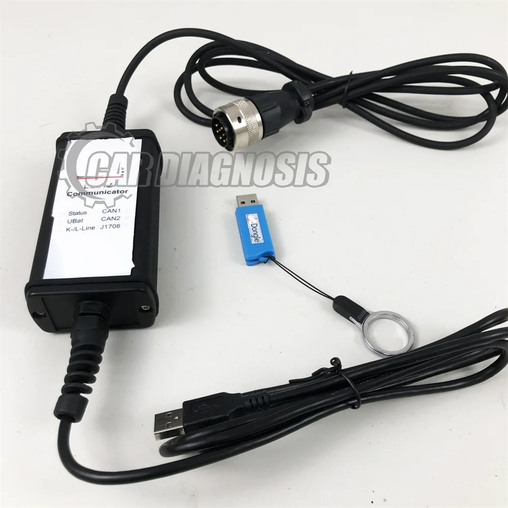 diagnostic and programming tool used for Deutz controllers +usb blue donlge serdia 4.0 communicator k-line EMR6