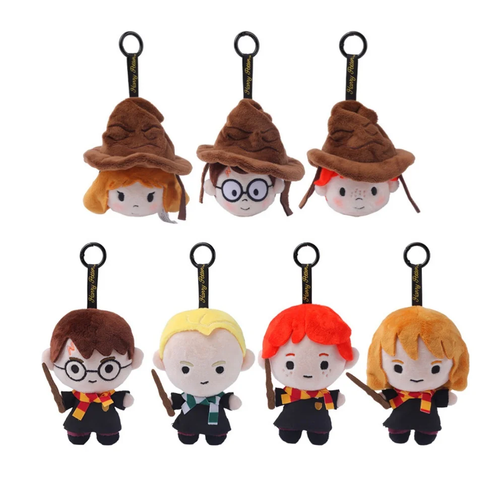 

Anime Figures Harry Potter Stuffed Dolls Plush Key Chains Backpack Hangings Valentine Graduation Birthday Gifts For Kids