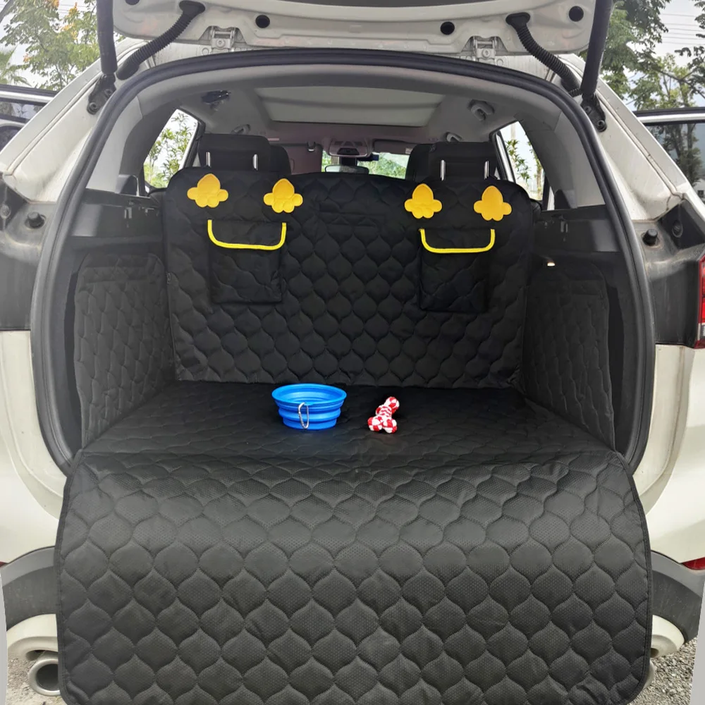 

Waterproof Dog Car Seat Cover Trunk Case Dog Car Transporter Travel Mat Pad Dog Carriers Hammock For Small Medium Large Dogs