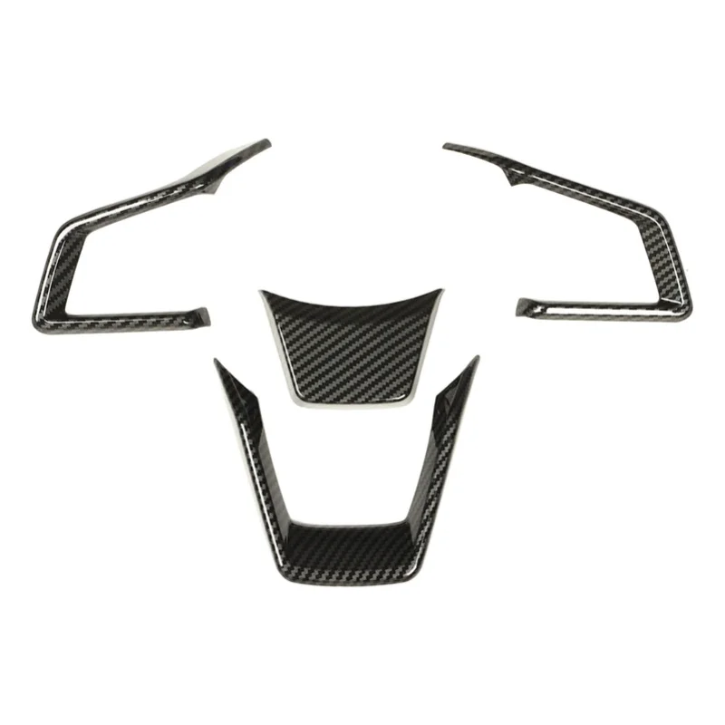 

Steering Wheel Panel Frame Trim Cover Replacement For Subaru Forester OUTBACK Impreza Crosstrek XV Legacy Carbon Fiber Style
