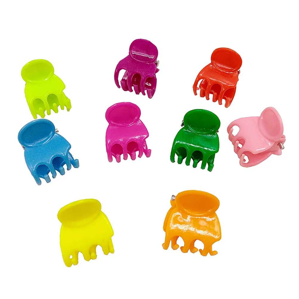 

100Pcs Cute Mini hand Hair Clips Baby Girls Kids Fashion Hair Pins Headwear Set for Parties School Daily Outfits