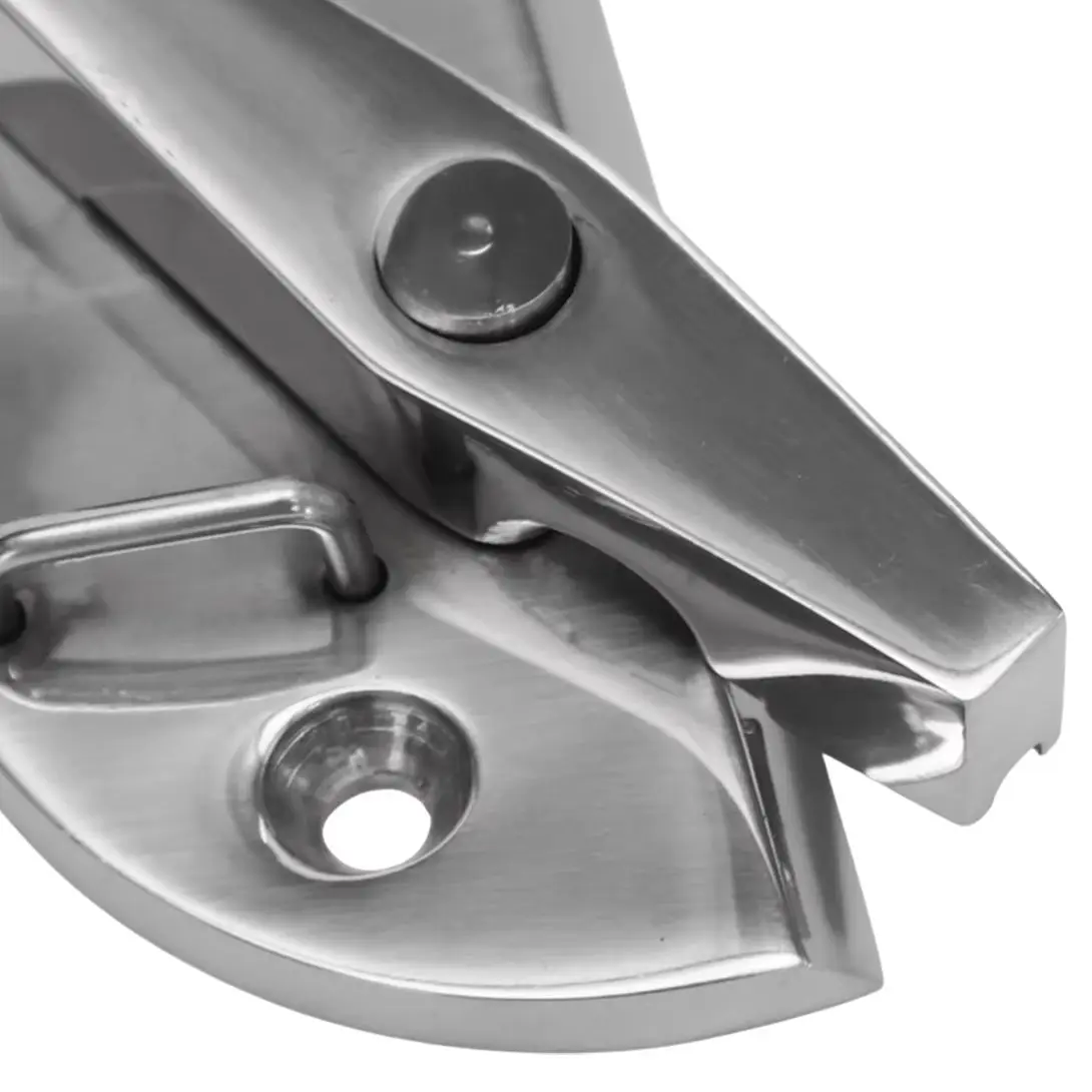 Stainless Steel Round Twisting Locking Boat Door Catch Latch For Marine Hatches Bait Well Lid Cabinet Hardware