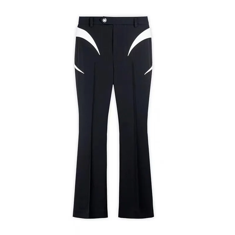 

Niche 2023 autumn and winter new fashion slim golf pants women's high waist micro cropped pants sports casual pants