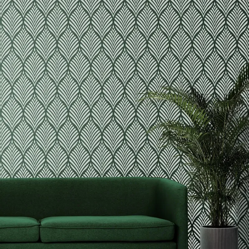 Professional Reusable Texture Stencils for Wall Painting