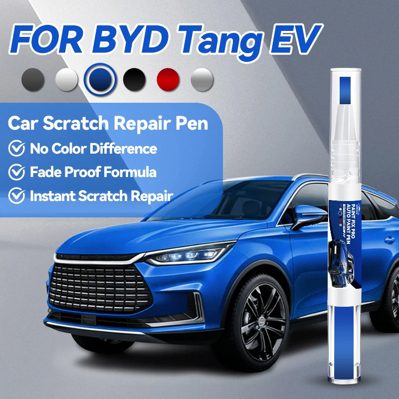 

Специализированные автотовары для BYD Tang EV 2018-2025: Карандаш для подкраски D40, средство для удаления царапин, аксессуары для авто DIY, черный, белый