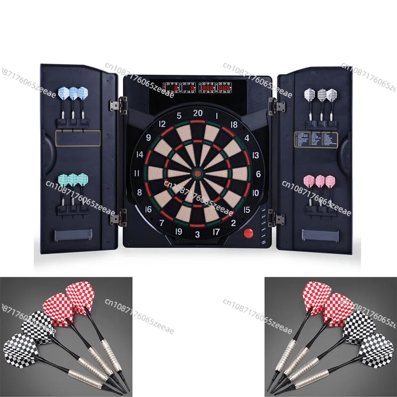 Electronic Dart Cabinet With Automatic Scoring Electronic Dart Tray Folding Dart Professional Competition