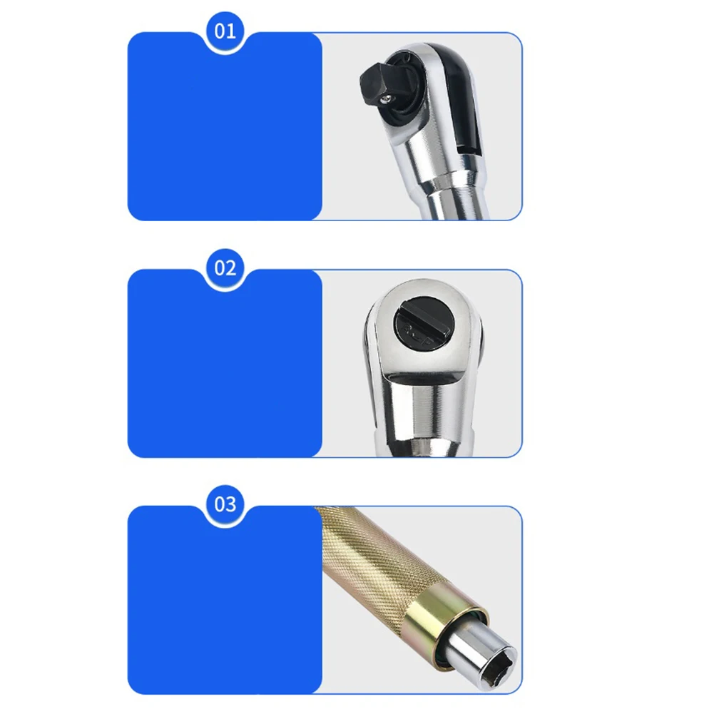 2-in-1 التلقائي اليد وجع موسع أداة وجع موسع 1/2 بوصة نطاق عزم الدوران من 37lb-ft إلى 74lb-ft مقبض عدم الانزلاق