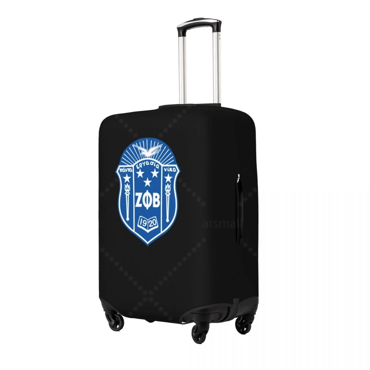 Zeta Phi Beta غطاء الأمتعة حقيبة حامي رشاقته مرونة الغبار مغطاة المضادة للخدش واقية 18-32 بوصة