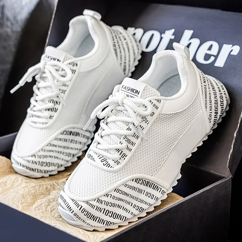 

Curved Sole Unisex Mesh Sneakers Ergonomic Shape Breathable Upper Leisure Outdoor Walking Sport Shoes