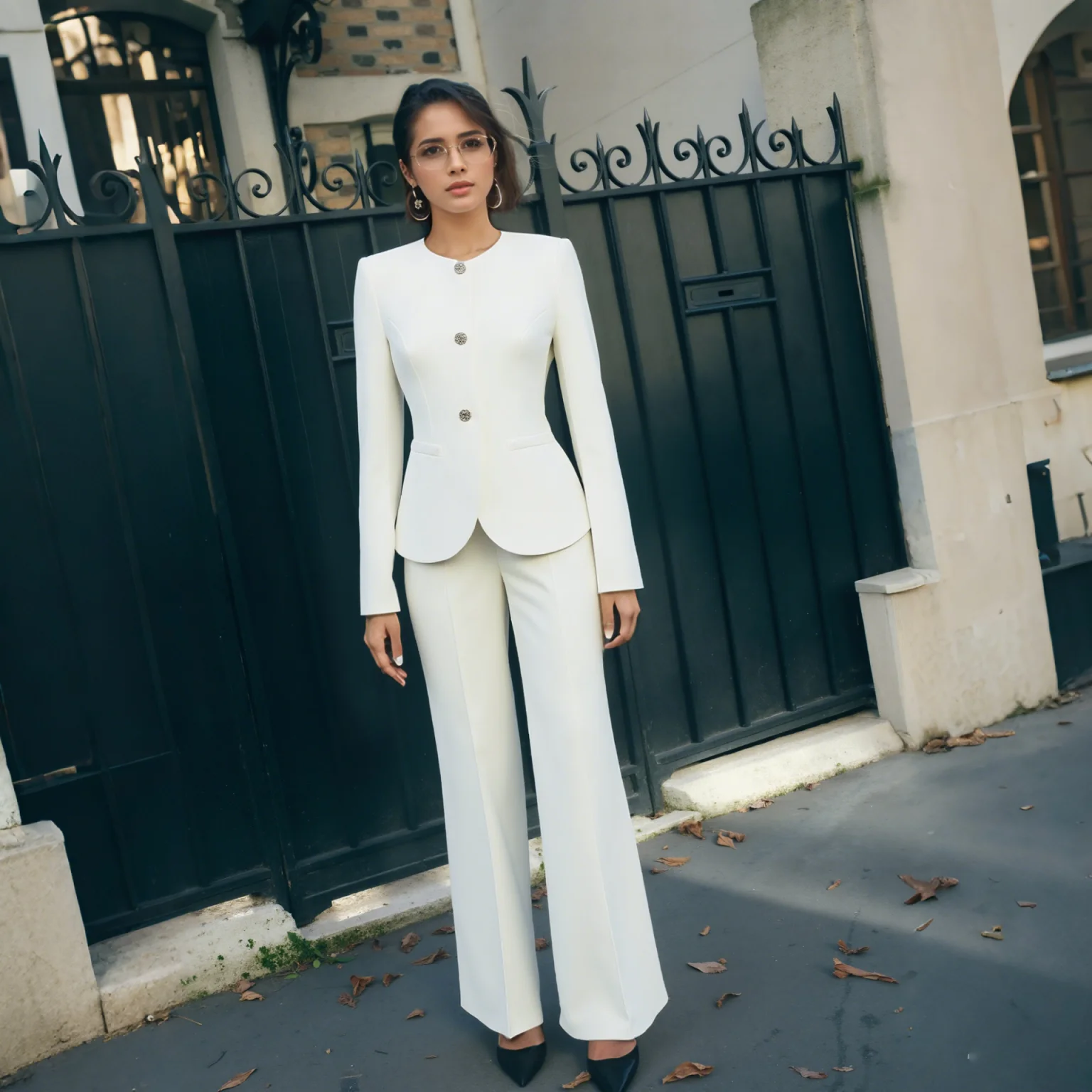 Elegant Women's Formal Dresses Suit Pants Suits Gowns Single-Breasted Jacket Coat And Pants For Female 2 Pieces Suit Customized