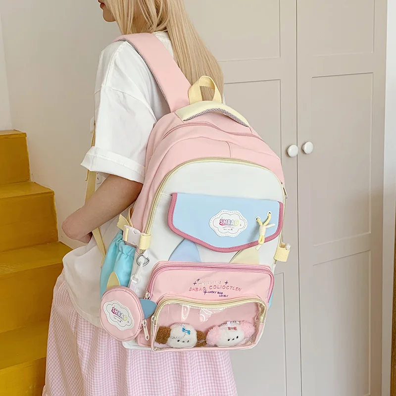 

Backpack Women Large Capacity Kids Backpacks for Boy Cute Backpack School Bags Class Bag for Girl Designer Bag Mochilas Mujer